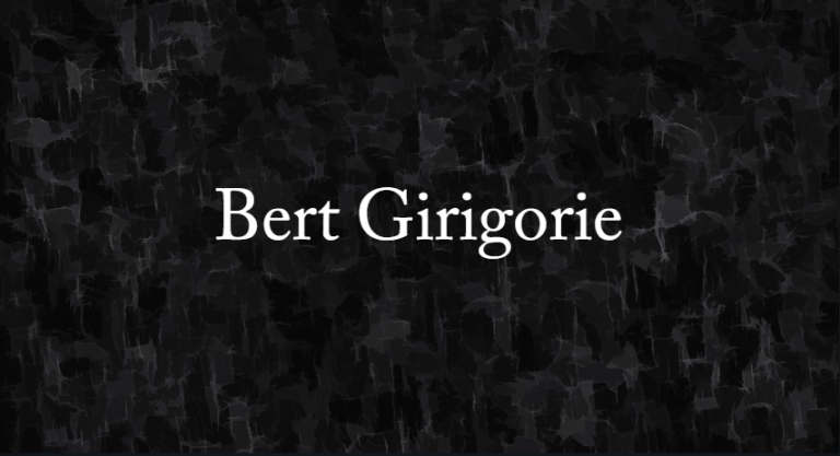 Bert Girigorie