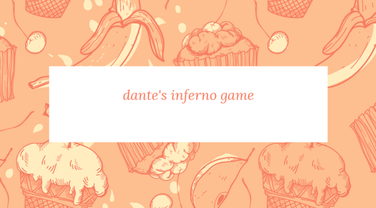 Dante’s Inferno Game