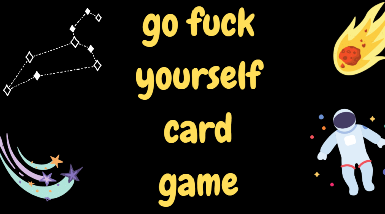 Go Fuck Yourself card game